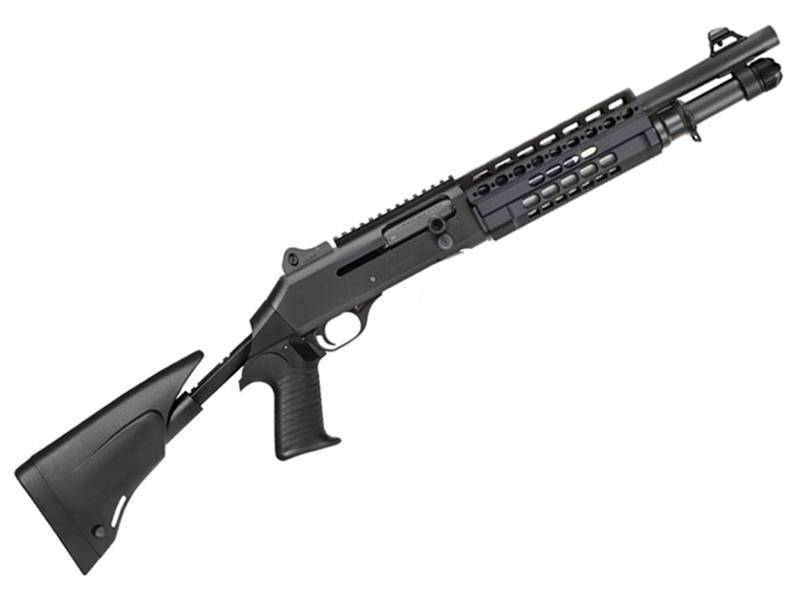 Benelli LE M4 Multirail Telescoping Stock 12GA 14' 6rd SBS, Black - LE ONLY