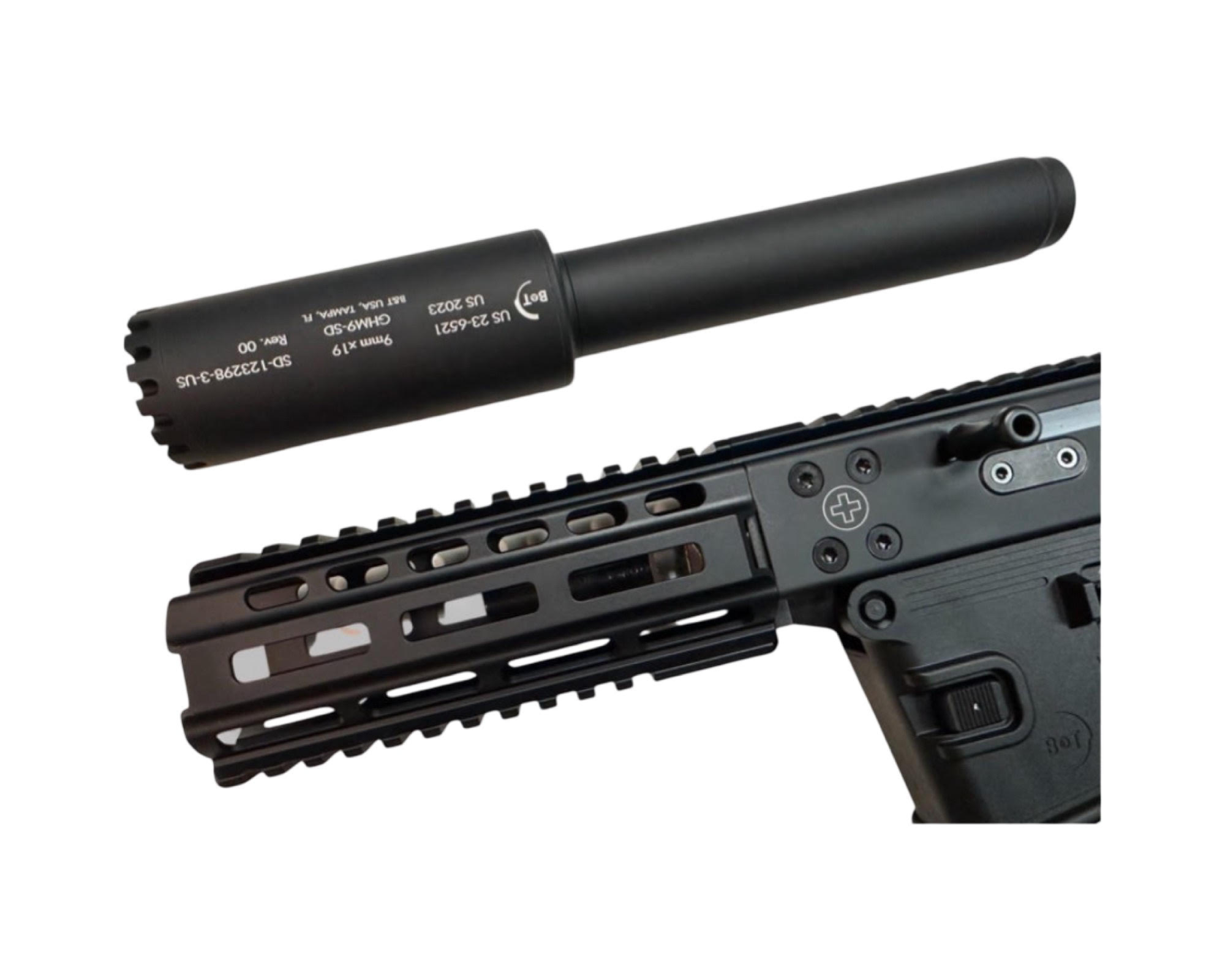B&T GHM9-SD Suppressor SD-123298-3-US
