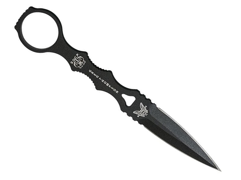 Benchmade SOCP Dagger 3.22' Fixed Knife, Black