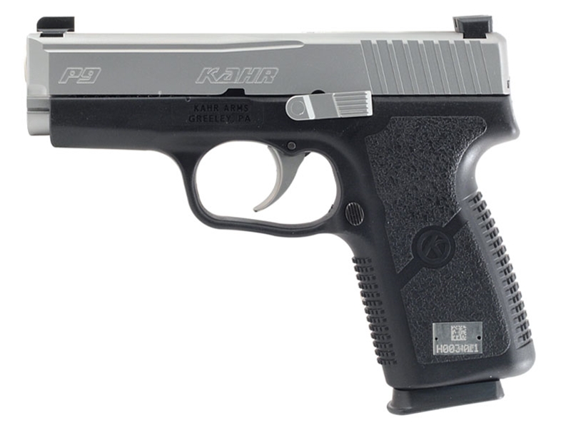 Kahr Arms P9 9mm 3.6' 7rd Pistol w/NS, Stainless