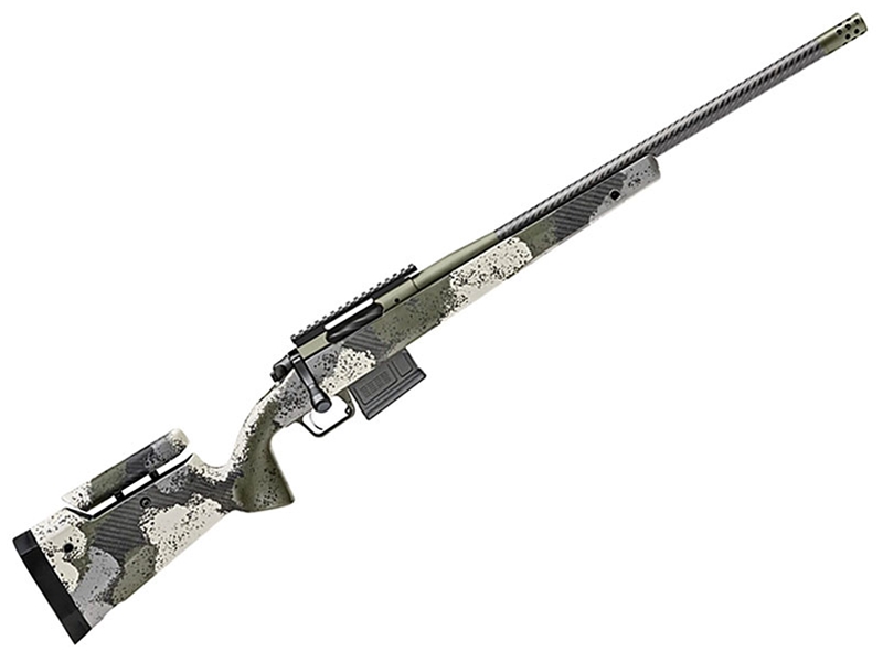 Springfield 2020 Waypoint 6.5 Creedmoor 22' Carbon Fiber Barrel, Adjustable Evergreen Stock
