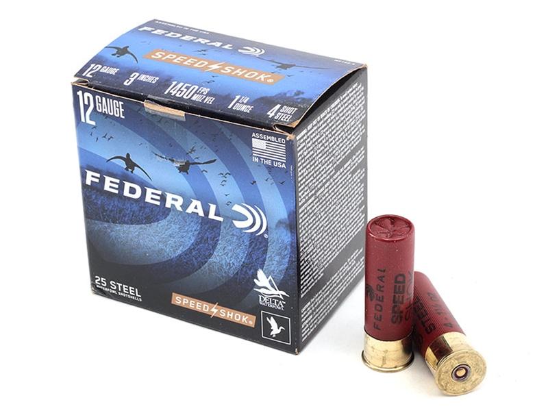 Federal Ammunition Speed-Shok 12ga 3' 1.25oz #4 25rd