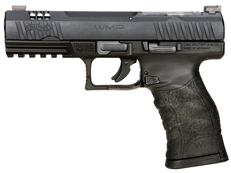 Walther WMP .22 WMR 4.3' Pistol, Black