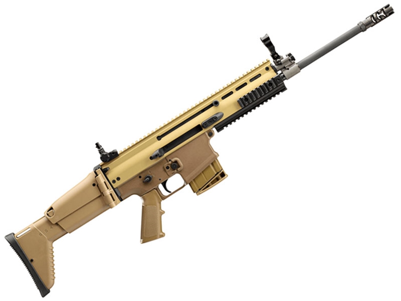 FN SCAR 17S NRCH .308Win 16' 10rd Rifle, FDE