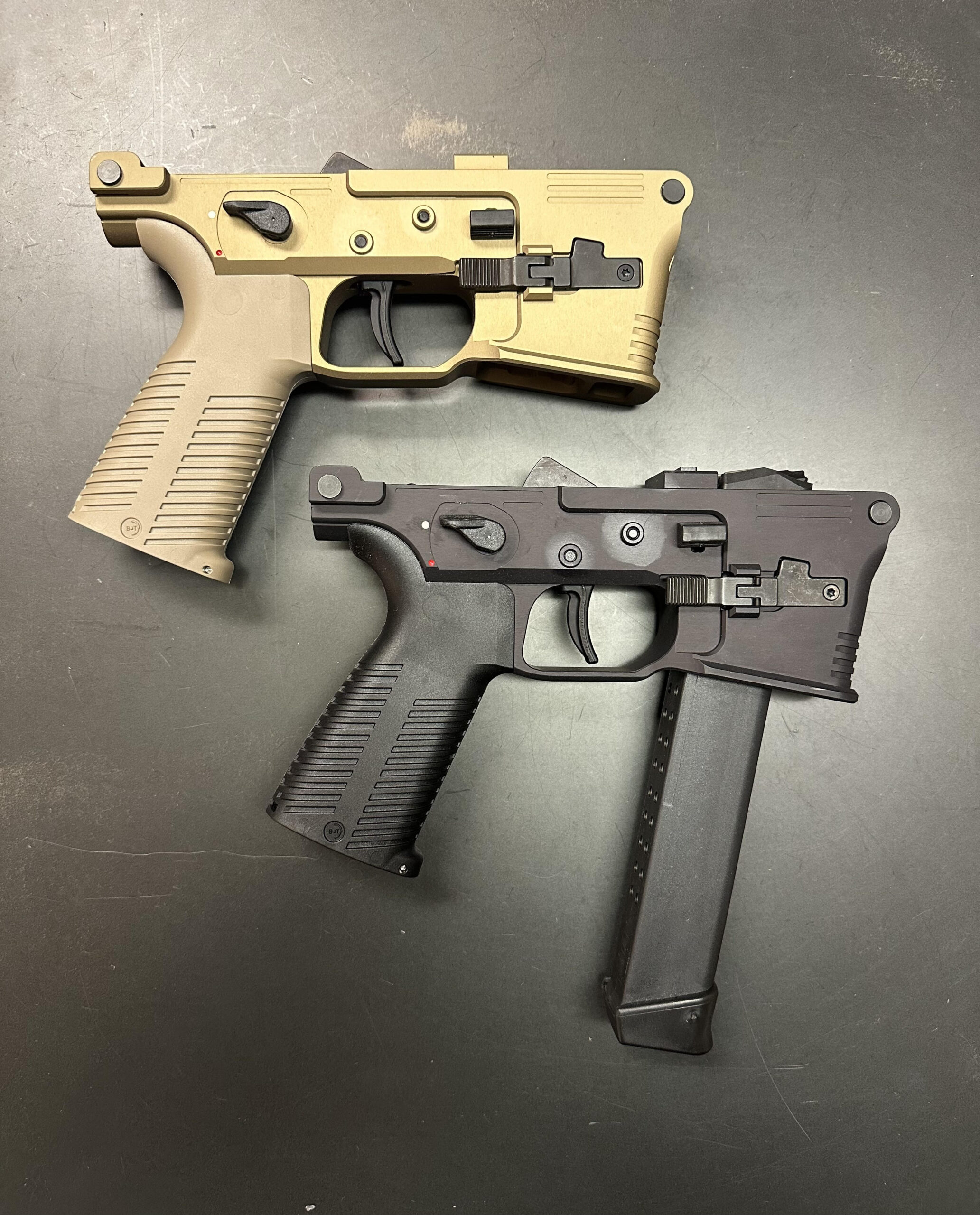 B&T Aluminum Billet Machined Glock Mag Lower Trigger Group for APC9 / GHM9 / SPC9 – Anodized BLACK