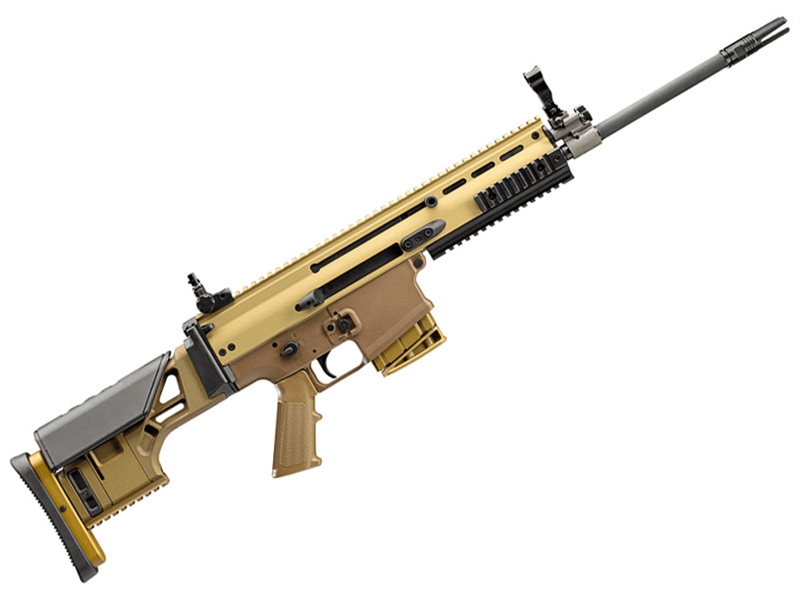 FN SCAR 17S DMR NRCH 6.5CM 16' 10rd Rifle, FDE