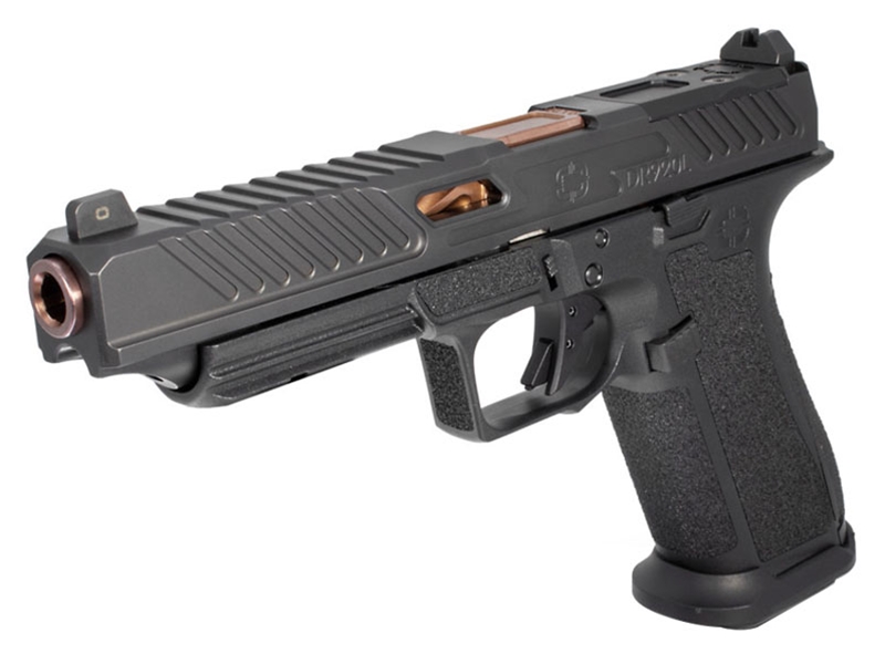 Shadow Systems DR920L Elite 9mm Pistol Black, Bronze Ti Barrel, Optic Ready