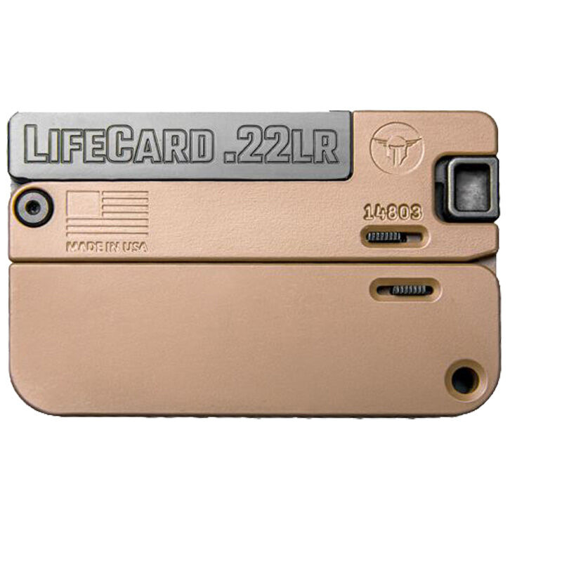 TRAILBLAZER FIREARMS LIFECARD .22LR BROWN