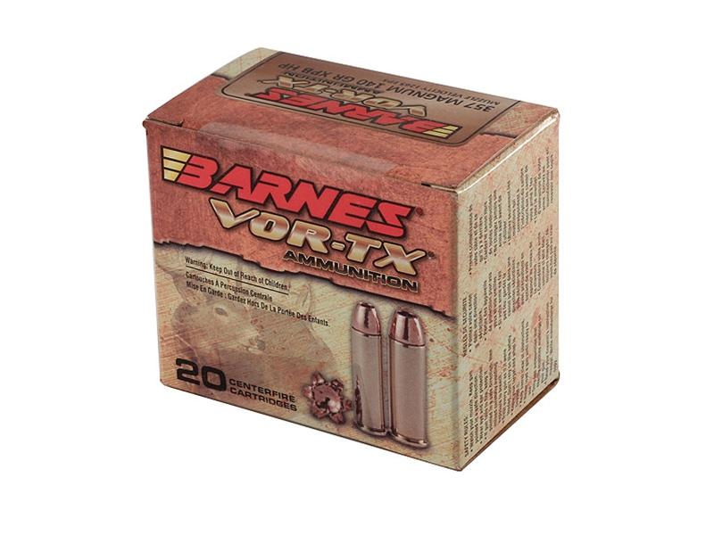 Barnes VOR-TX .357MAG 140gr XPB 20rd