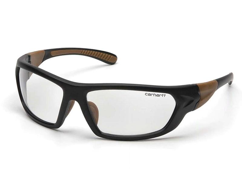Carhartt CHB210D Carbondale Clear Lens, Black/Tan Frame