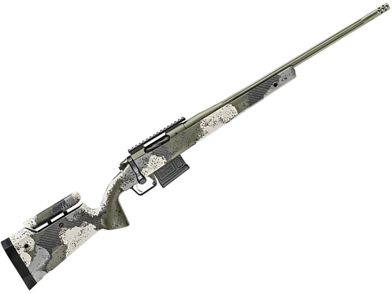 Springfield 2020 Waypoint 6.5 Creedmoor 22' Fluted 416SS Barrel, Adjustable Evergreen Stock