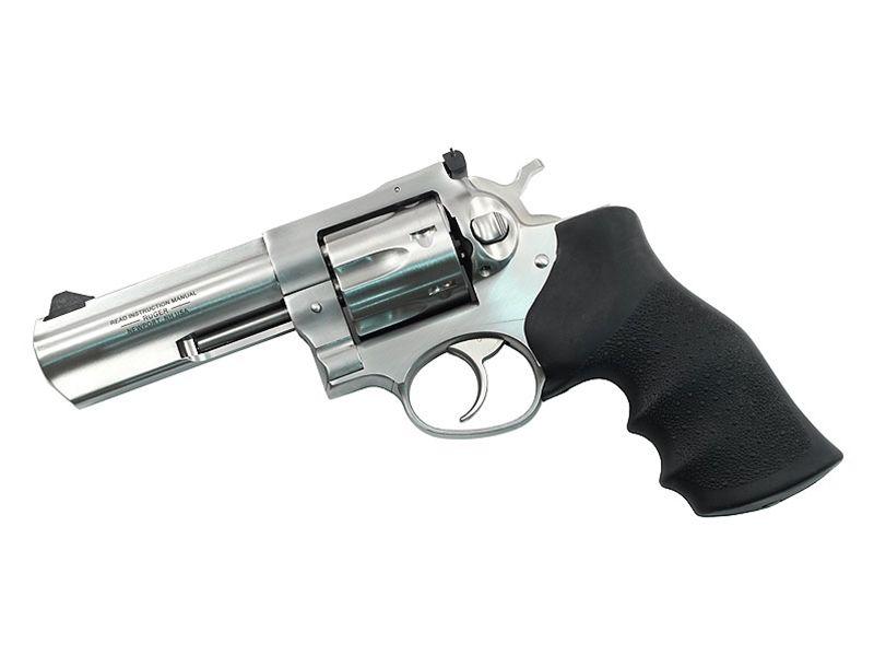 Ruger KGP141 GP100 .357 Magnum 4 Barrel Satin SS Adjustable Sights 6rd