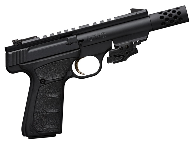 Browning Buckmark Black Label 4.4' 22LR w Crimson Trace Laser TB