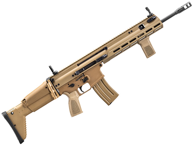 FN SCAR 16S NRCH 5.56mm 16' Rifle, FDE