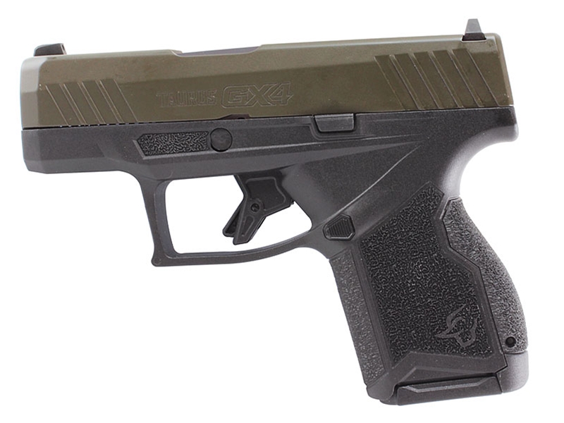 Taurus GX4 9mm Pistol, Black/Green