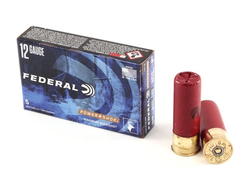 Federal Power-Shok 12GA 2.75' #4 Buck 5rd