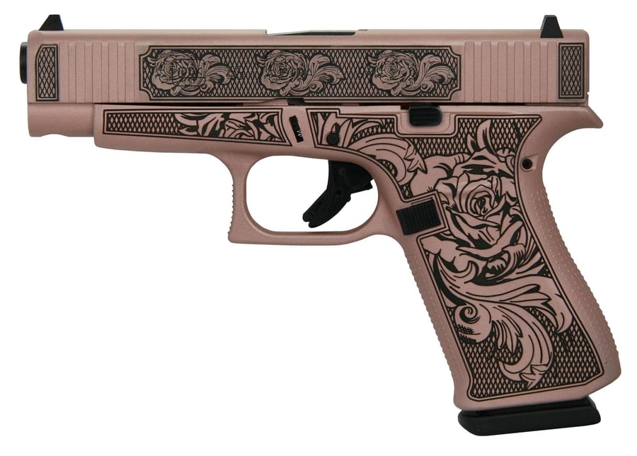 Glock G48 Custom "Glock n Roses"