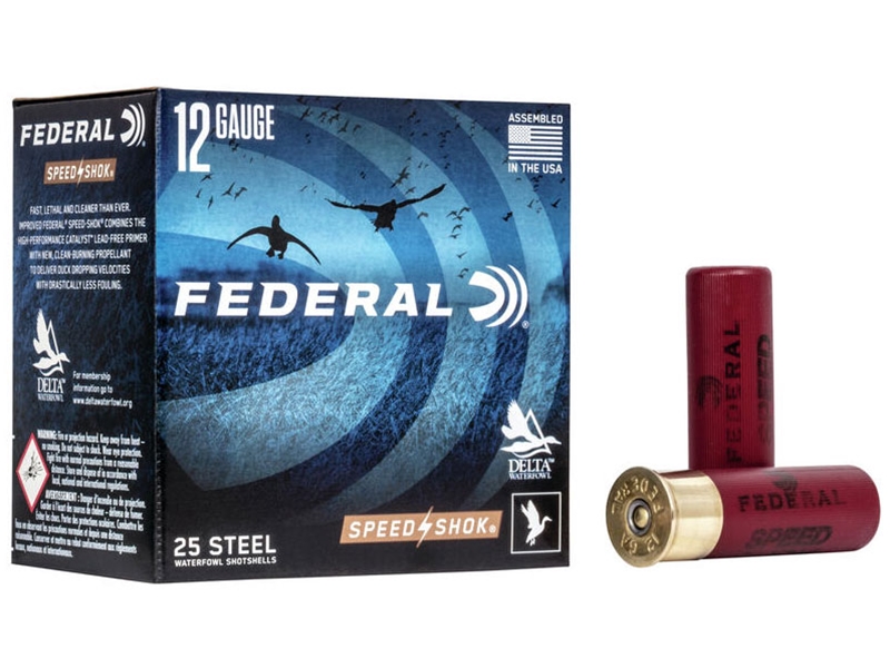 Federal Ammunition Speed-Shok 12ga 3' 1.25oz BB Steel Shot 25rd