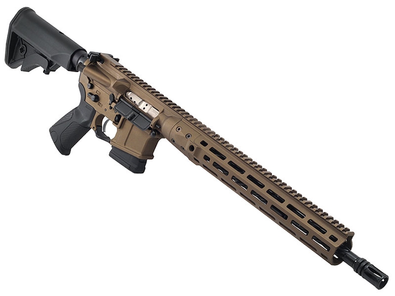 LWRC IC-DI MLOK Target Rail 5.56mm 16' Rifle, Burnt Bronze - Factory CA