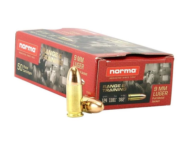 Norma Range & Training 9mm 124gr 50rd