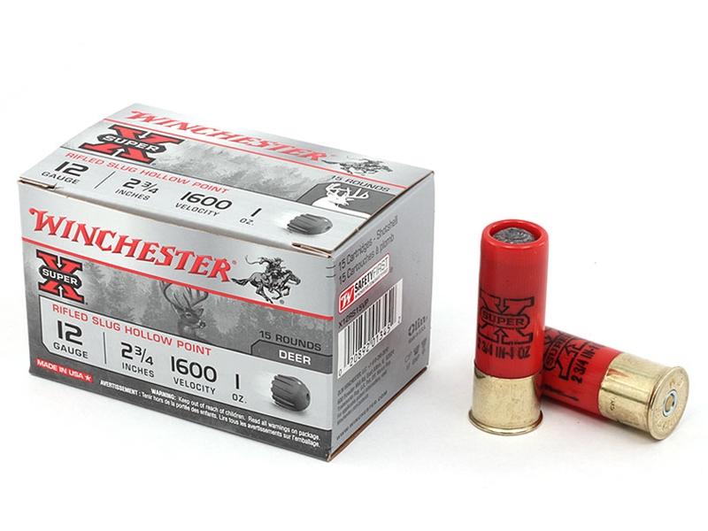 Winchester Super-X 12ga 2.75' 1oz Slug 15rd