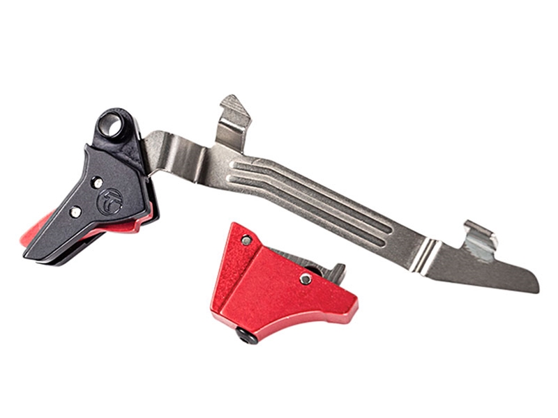 Timney Triggers Alpha Competition Series for Glock Gen 3-4, Red
