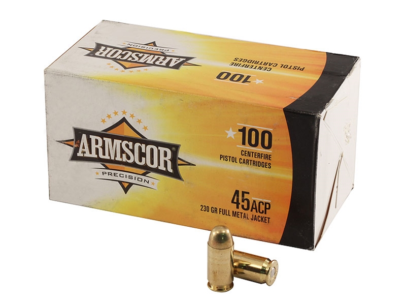 Armscor Pistol Value Pack .45ACP 230gr FMJ 100rd
