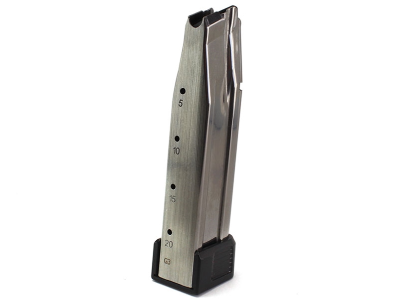 Staccato 2011 Magazine 9mm/38 Super 140mm 20rd SS Gen 3 Magazine
