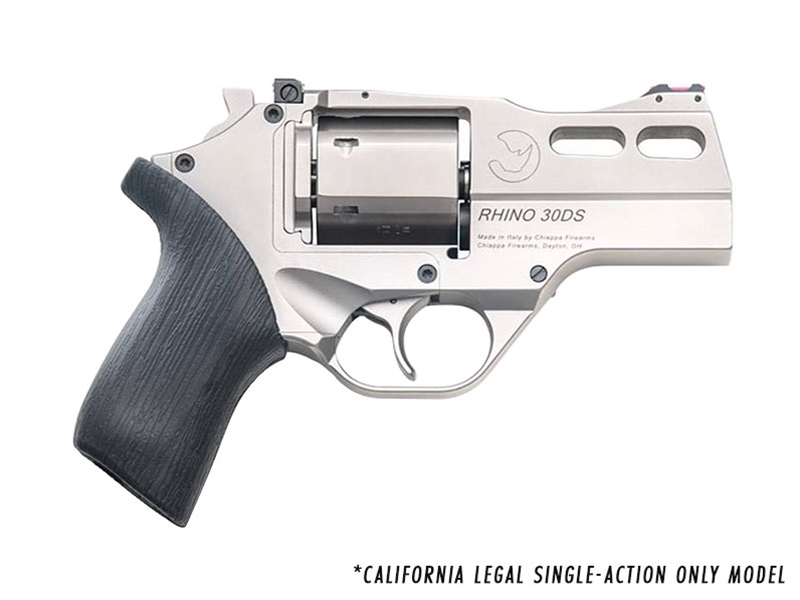 Chiappa Rhino 30SAR .357Mag 3' 6rd Revolver, Nickel - Single Action Only