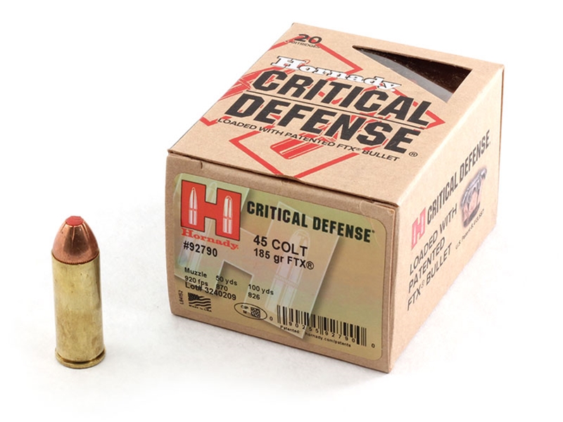 Hornady Critical Defense .45LC 185gr FTX 20rd