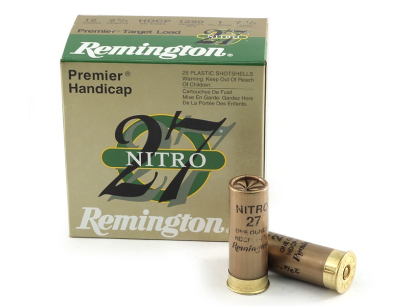 Remington Premier Nitro 27 12GA 2.75' 1oz 7.5 Shot 25rd