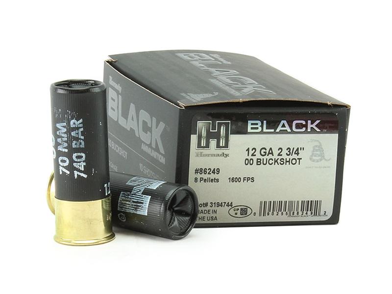 Hornady Black 12GA 2.75' 00 Buck 10rd