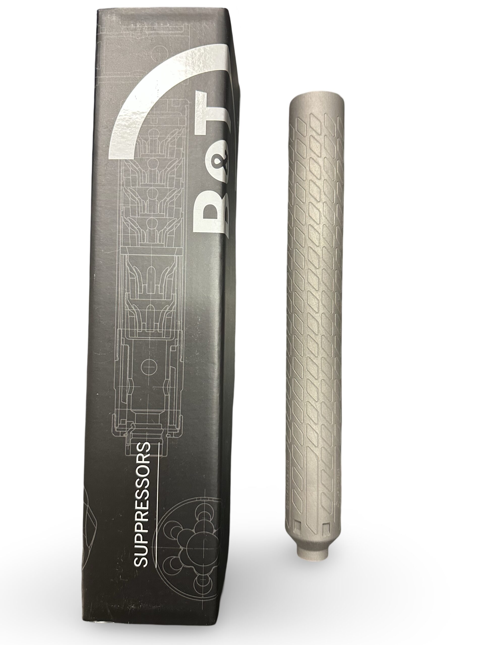 B&T 12.5” APC9SD Full Size RBS PRINT-X, 3D Printed Titanium Suppressor for APC9 SD models – SD-145272
