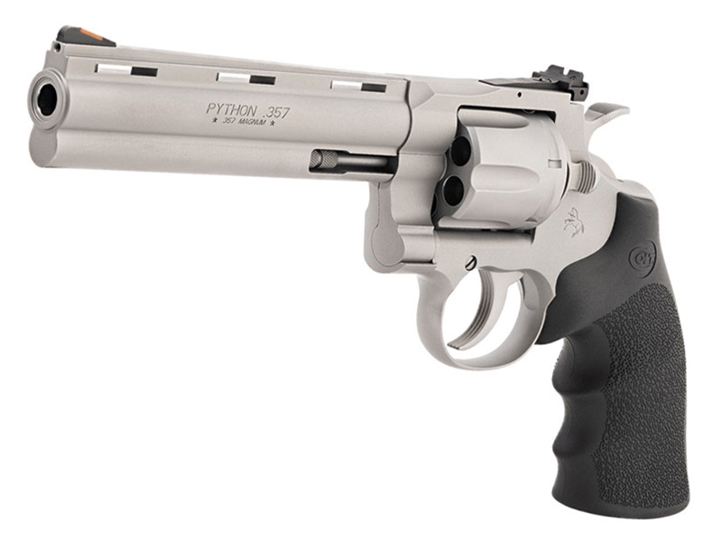 Colt Python .357Mag 6' 6rd Revolver, Bead Blast Stainless