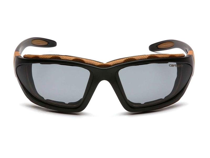 Carhartt CHB420DTP Carthage Gray Anti-Fog Lens, Black/Tan Frame