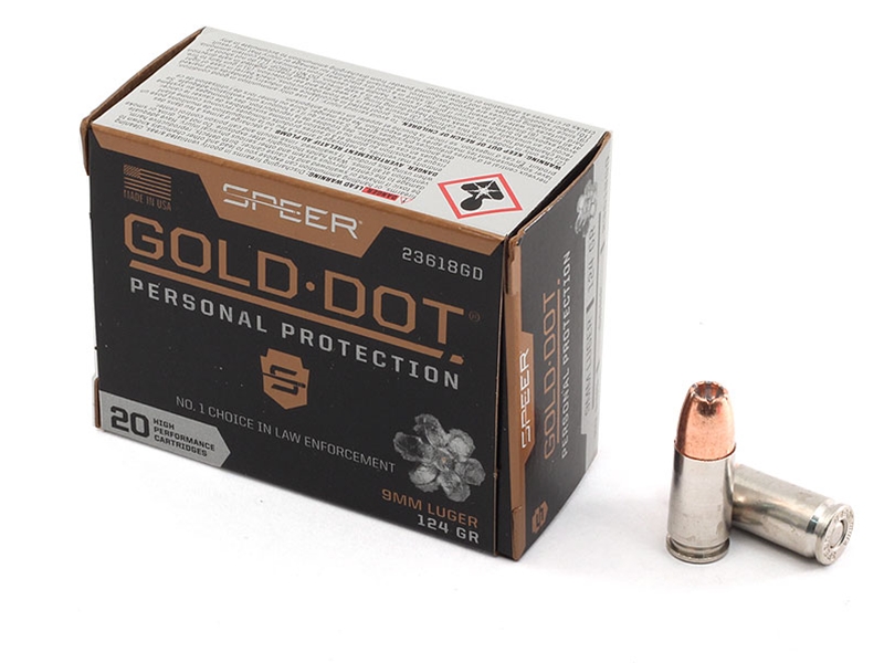 Speer Gold Dot 9mm 124gr 20rd