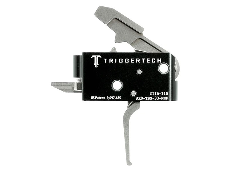 TriggerTech AR15 Competitive Stainless Flat Trigger