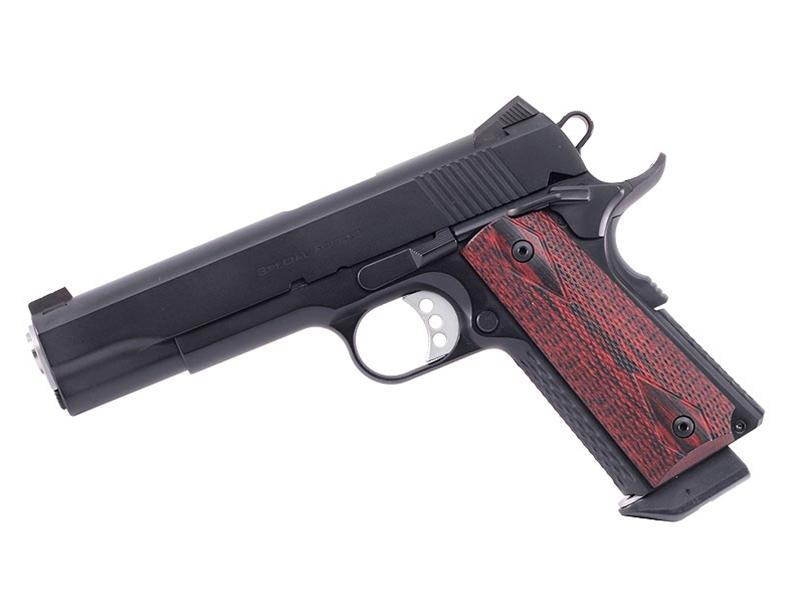 Ed Brown CA Special Forces - B/B G4 Ambi - Chainlink I w/ Wood Grips