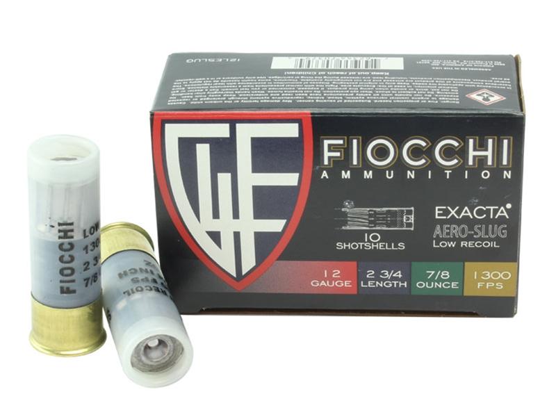 Fiocchi 12GA 2 3/4' Rifled Slug 10rd