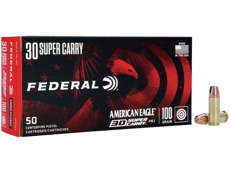 Federal American Eagle 30 Super Carry 100gr FMJ 50rd