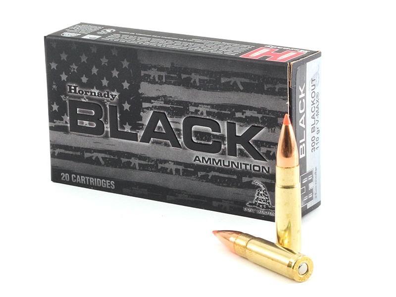 Hornady Black .300Blk 110gr V-Max 20rd